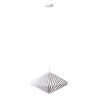 HÄNGELEUCHTE 45/140 cm   - Weiß, Basics, Papier/Metall (45/140cm) - Osram