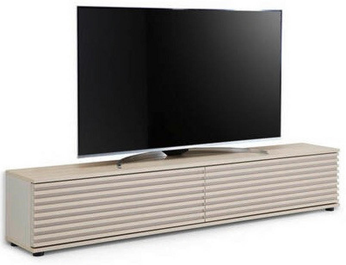 LOWBOARD  in 180/30/30 cm  - Kaschmir/Eichefarben, Design, Holzwerkstoff/Kunststoff (180/30/30cm) - Boxxx