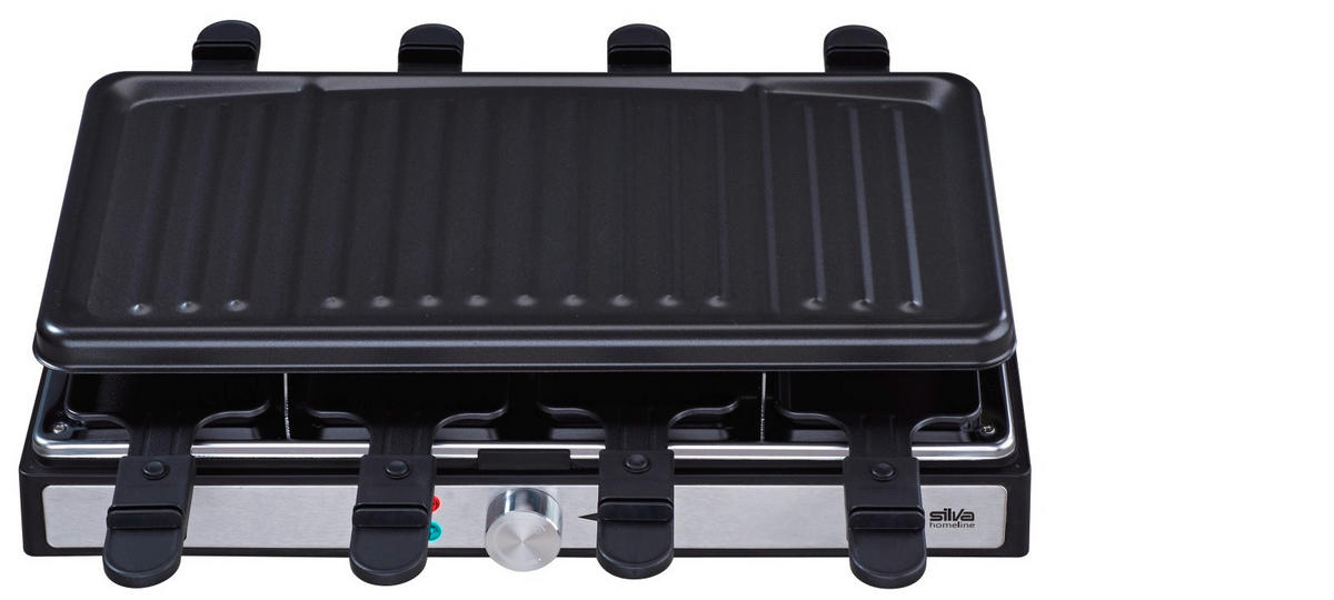 RACLETTE-GRILL  - Schwarz, Basics, Kunststoff (44/12.5/24cm) - Silva Homeline