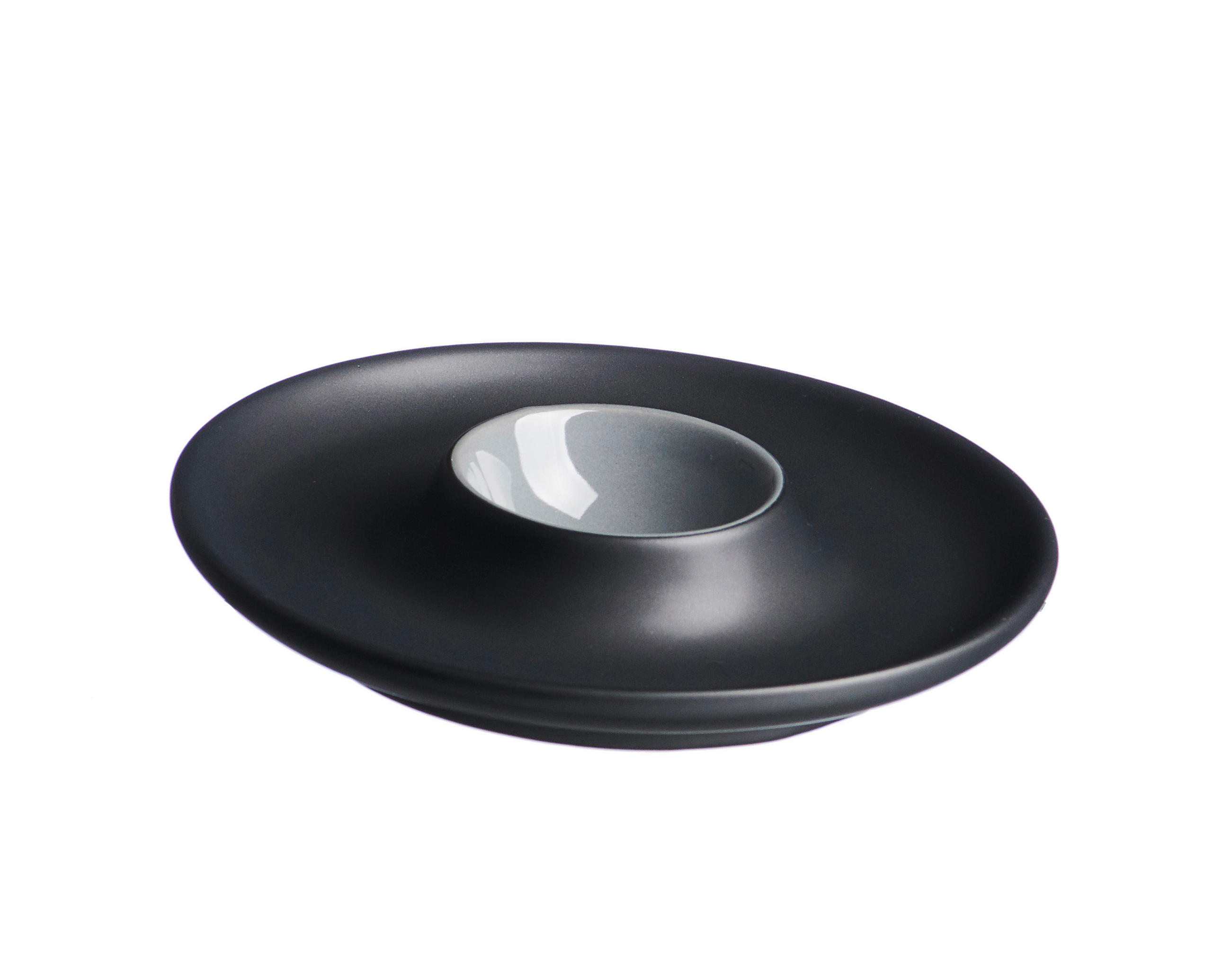 EIERBECHER Keramik Steinzeug  - Schwarz/Grau, Basics, Keramik (12/12/3cm) - Ritzenhoff Breker