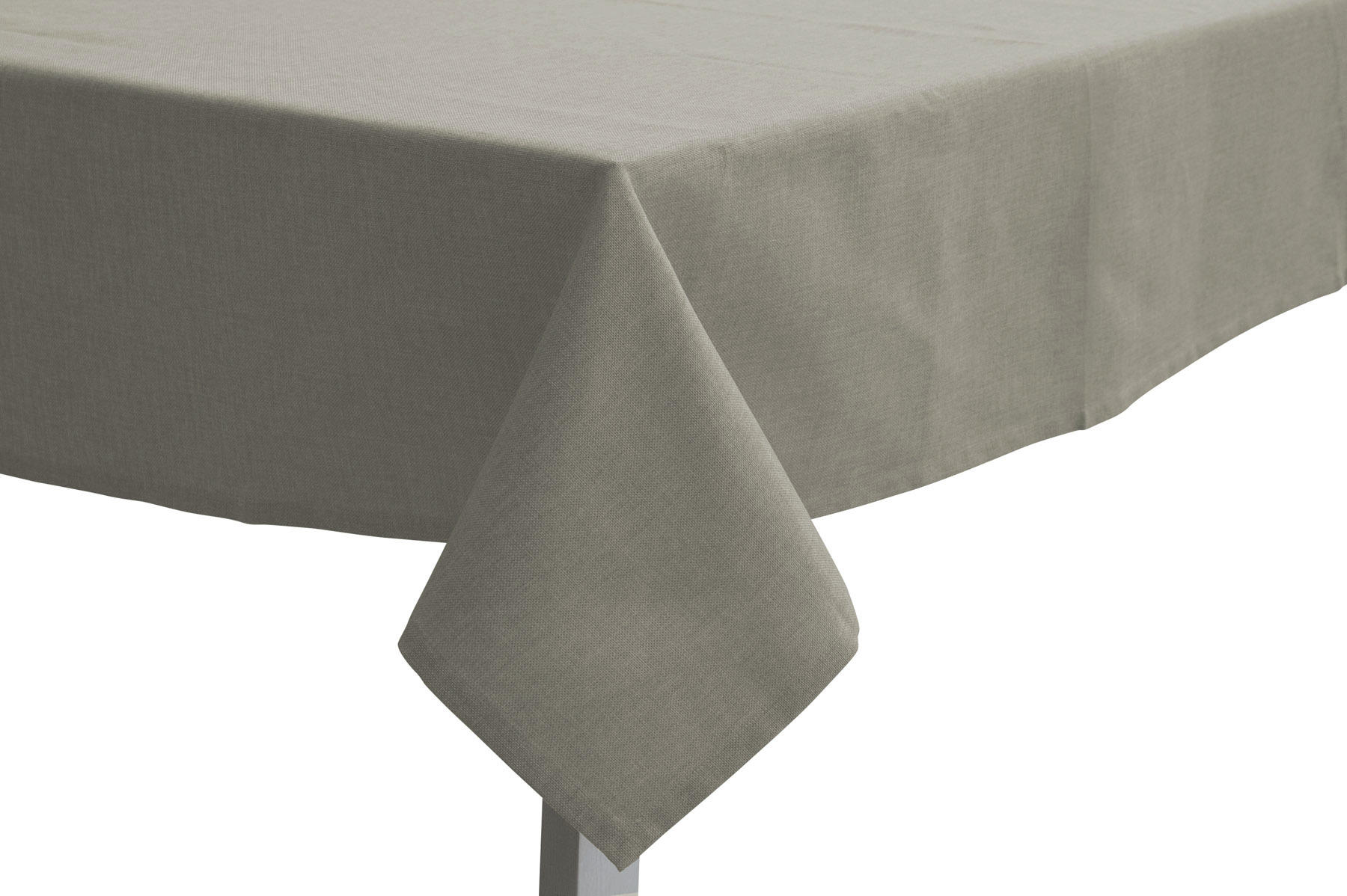 TISCHDECKE 150/250 cm - Grau, Basics, Textil (150/250cm)