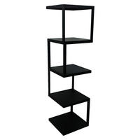 REGAL Schwarz  - Schwarz, Basics, Metall (25/96/25cm) - Carryhome