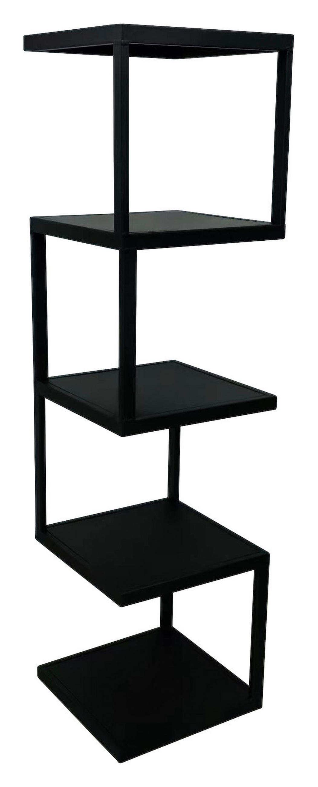 REGAL Schwarz  - Schwarz, Basics, Metall (25/96/25cm) - Carryhome