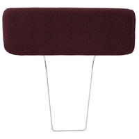KOPFSTÜTZE in Mikrofaser  - Dunkelrot, Modern, Textil (55/20/13cm) - Hom`in