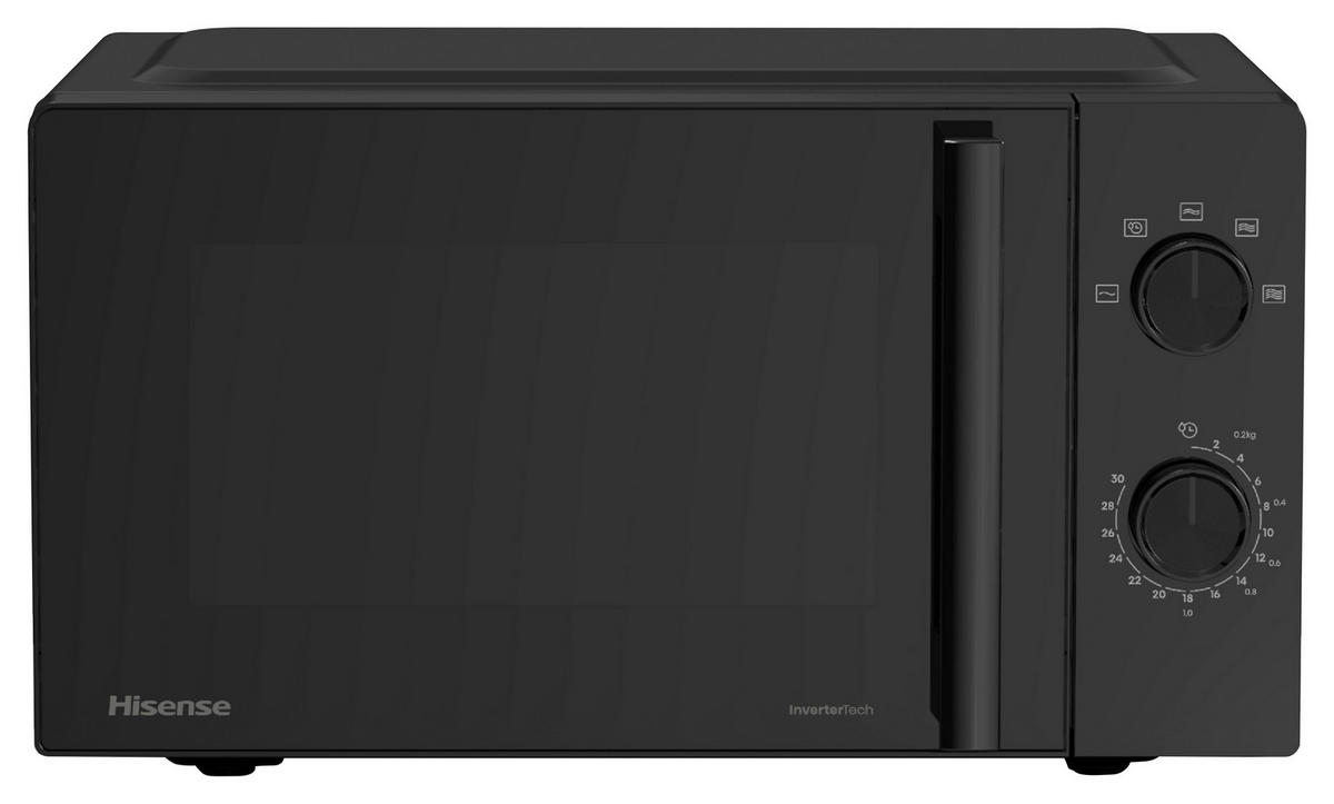 MIKROWELLE H20MOBP1HI  - Schwarz, Basics, Glas/Kunststoff (32,9/43,4/24,1cm) - Hisense