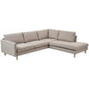 SOFFA i greige  - greige/ekfärgad, Design, trä/textil (257/82,5/223cm) - Best Price