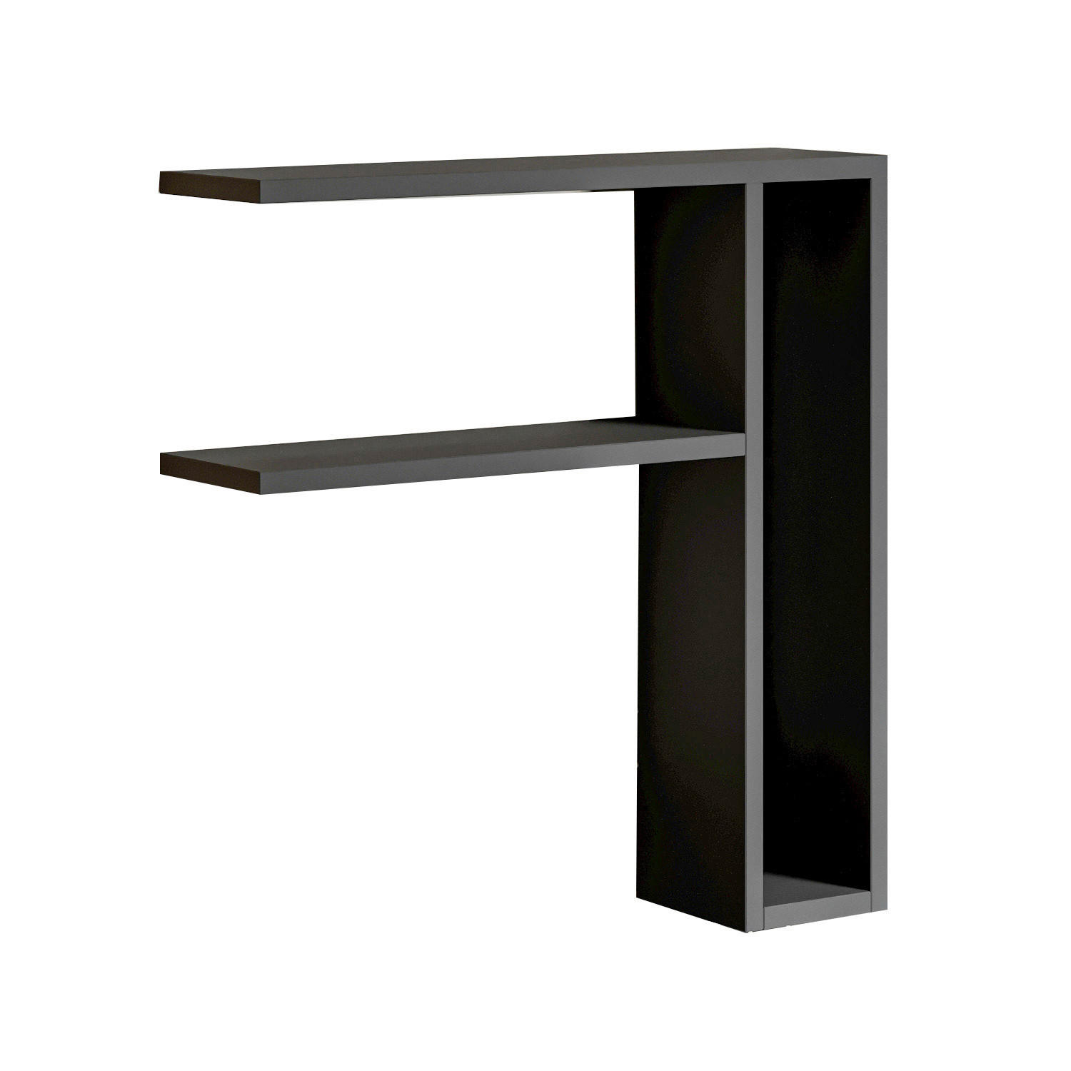 Livetastic Wandregal Tiny Wandregal Anthrazit 60x62x15 cm