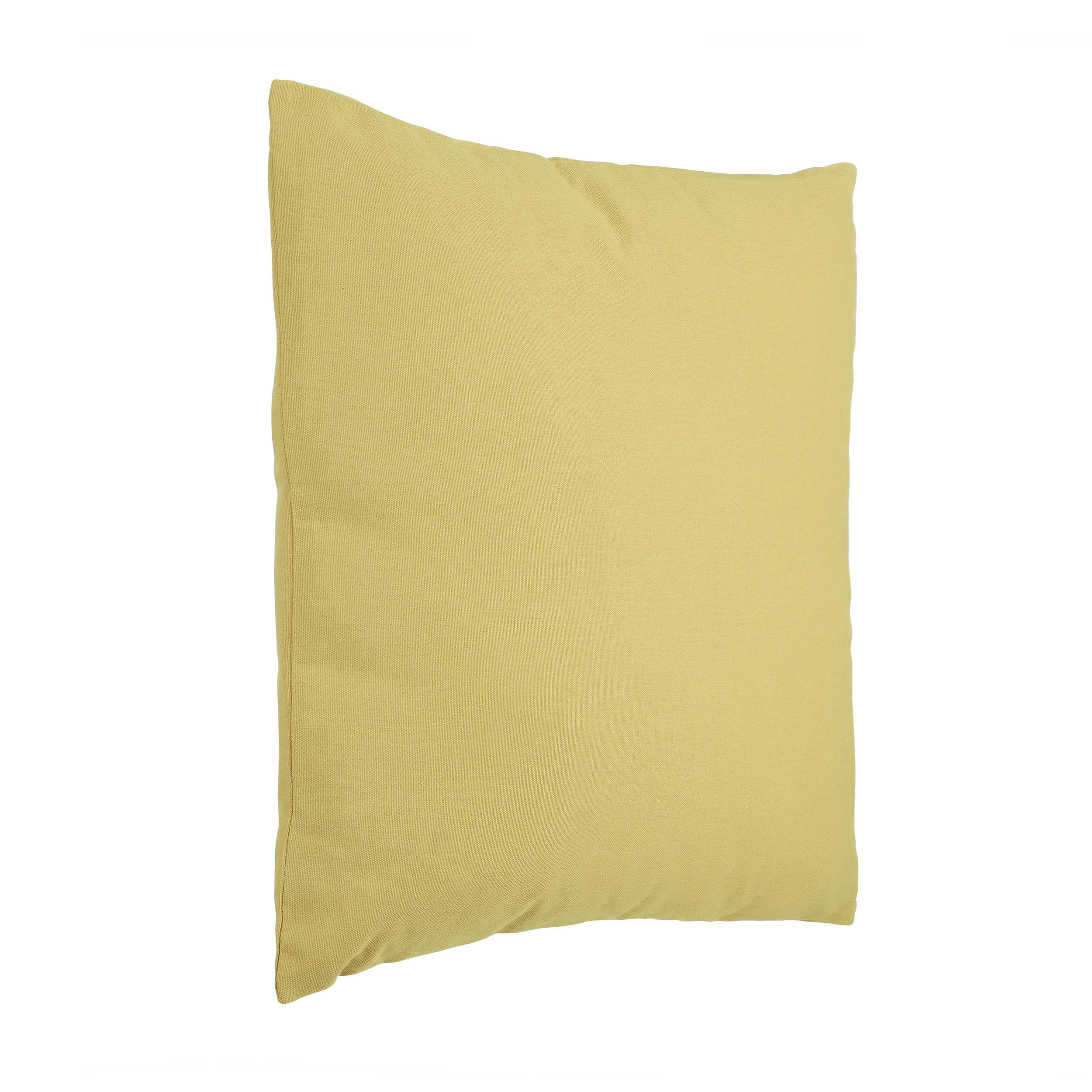 ZIERKISSEN  50/50 cm   - Senfgelb, Basics, Textil (50/50cm) - Eglo