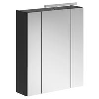 SPIEGELSCHRANK 60/71/19 cm  - Schwarz, MODERN, Glas/Holzwerkstoff (60/71/19cm) - MID.YOU