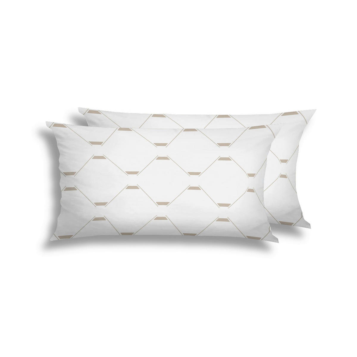 KOPFPOLSTERBEZUG 40/80 cm  - Beige, Design, Textil (40/80cm) - Florella