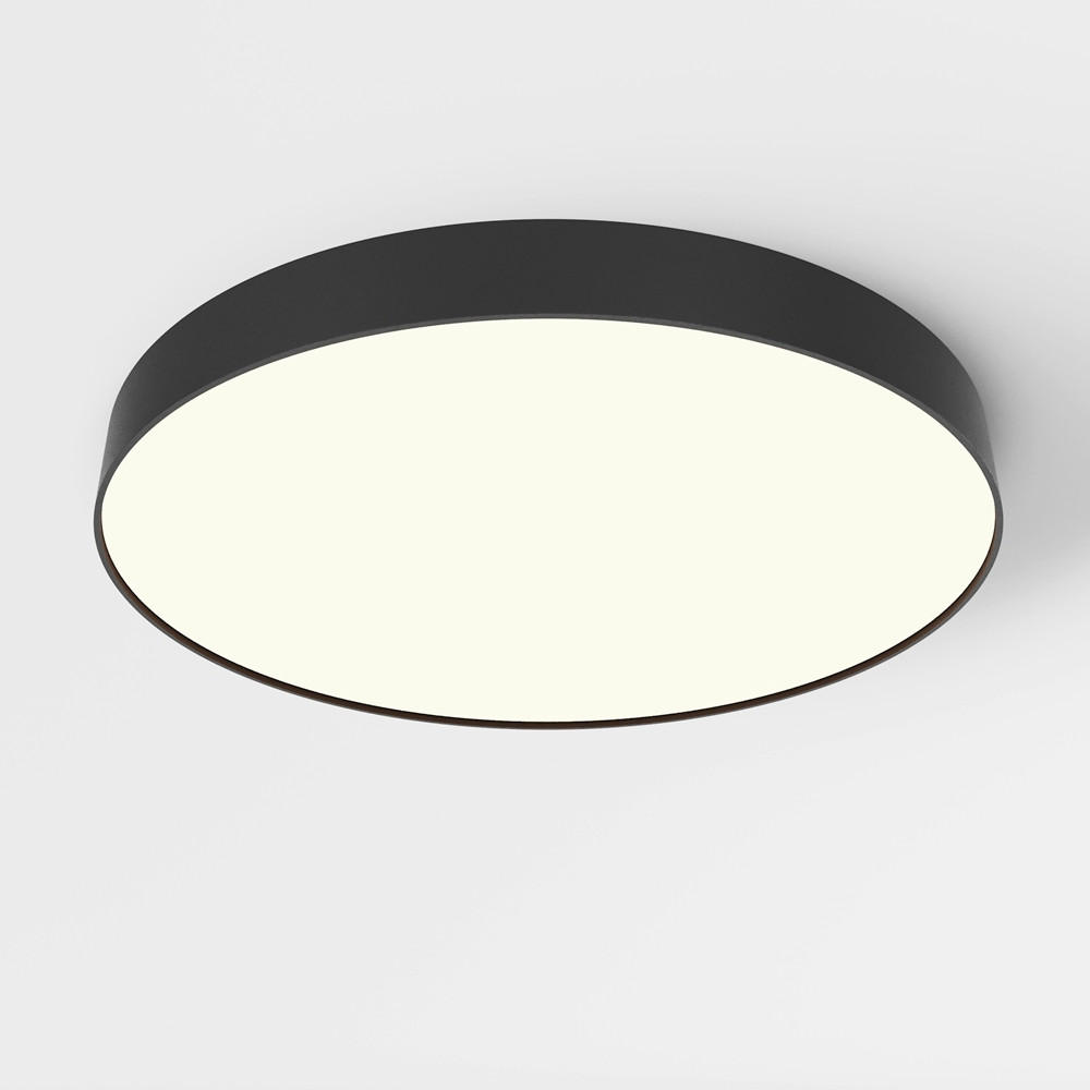 DECKENLEUCHTE  60/6 cm    - Schwarz, MODERN, Metall (60/6cm) - MAYTONI