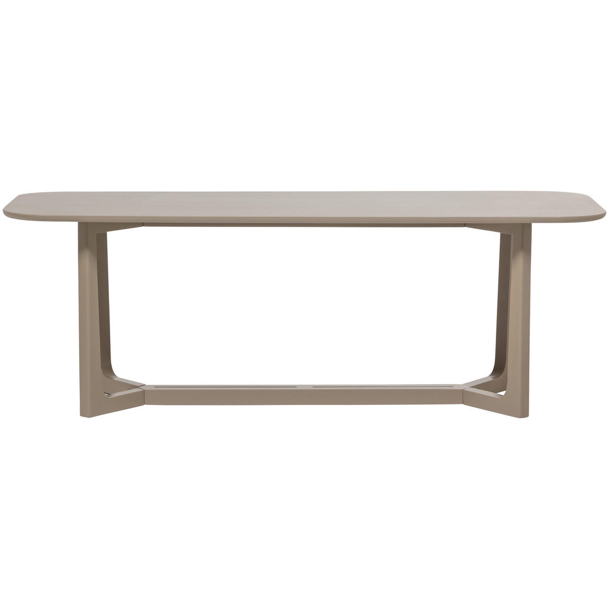 ESSTISCH Mangoholz massiv rechteckig Schlammfarben  - Schlammfarben, MODERN, Holz (240/90/76cm) - Livetastic