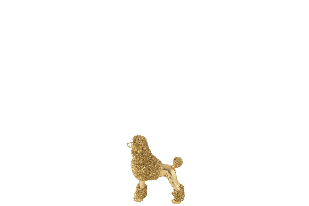 DEKOHUND - Goldfarben, Basics, Kunststoff (23/11/26cm)