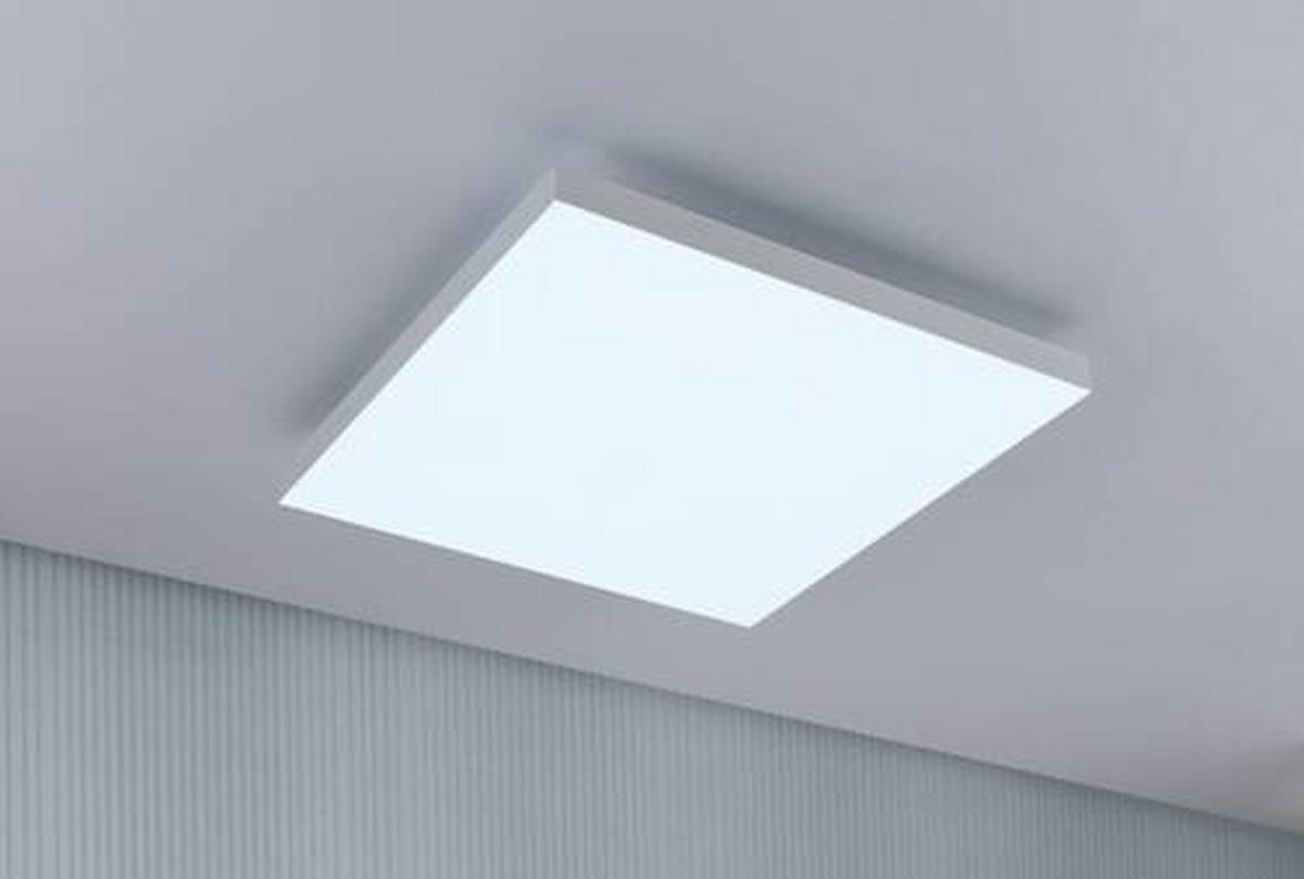 LED-PANEEL 45/45/6,4 cm   - Weiß, Basics, Metall (45/45/6,4cm) - Paulmann