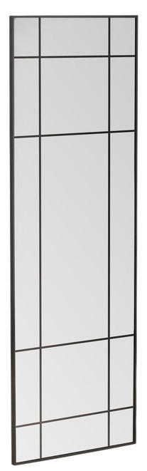 SPEGEL 67/193/3 cm  - svart, Design, metall/glas (67/193/3cm) - Best Price