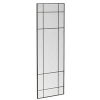 SPIEGEL 67/193/3 cm    in rechteckig  - Schwarz, Design, Glas/Metall (67/193/3cm) - P & B