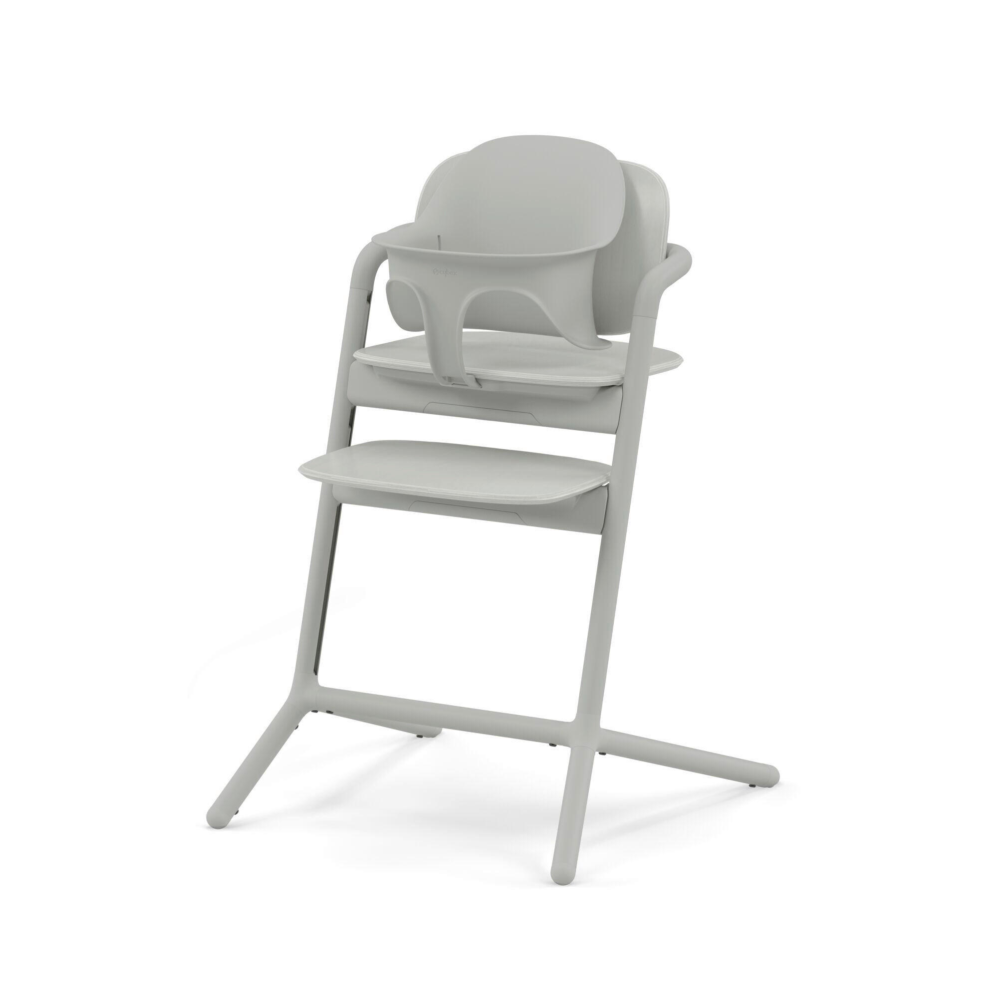 MATSTOL HÖG Lemo 4in1  - grå, Basics, trä/plast (56/54,5/81,5cm) - Cybex