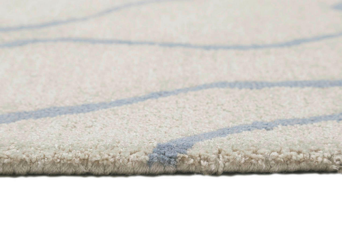 FLACHWEBETEPPICH 70/140 cm Drive Blau, Gelb, Beige  - Blau/Gelb, Design, Textil (70/140cm) - Esprit