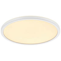 DECKENLEUCHTE PLANURA 29,4/2,3 cm   - Weiß, KONVENTIONELL, Kunststoff (29,4/2,3cm) - Nordlux