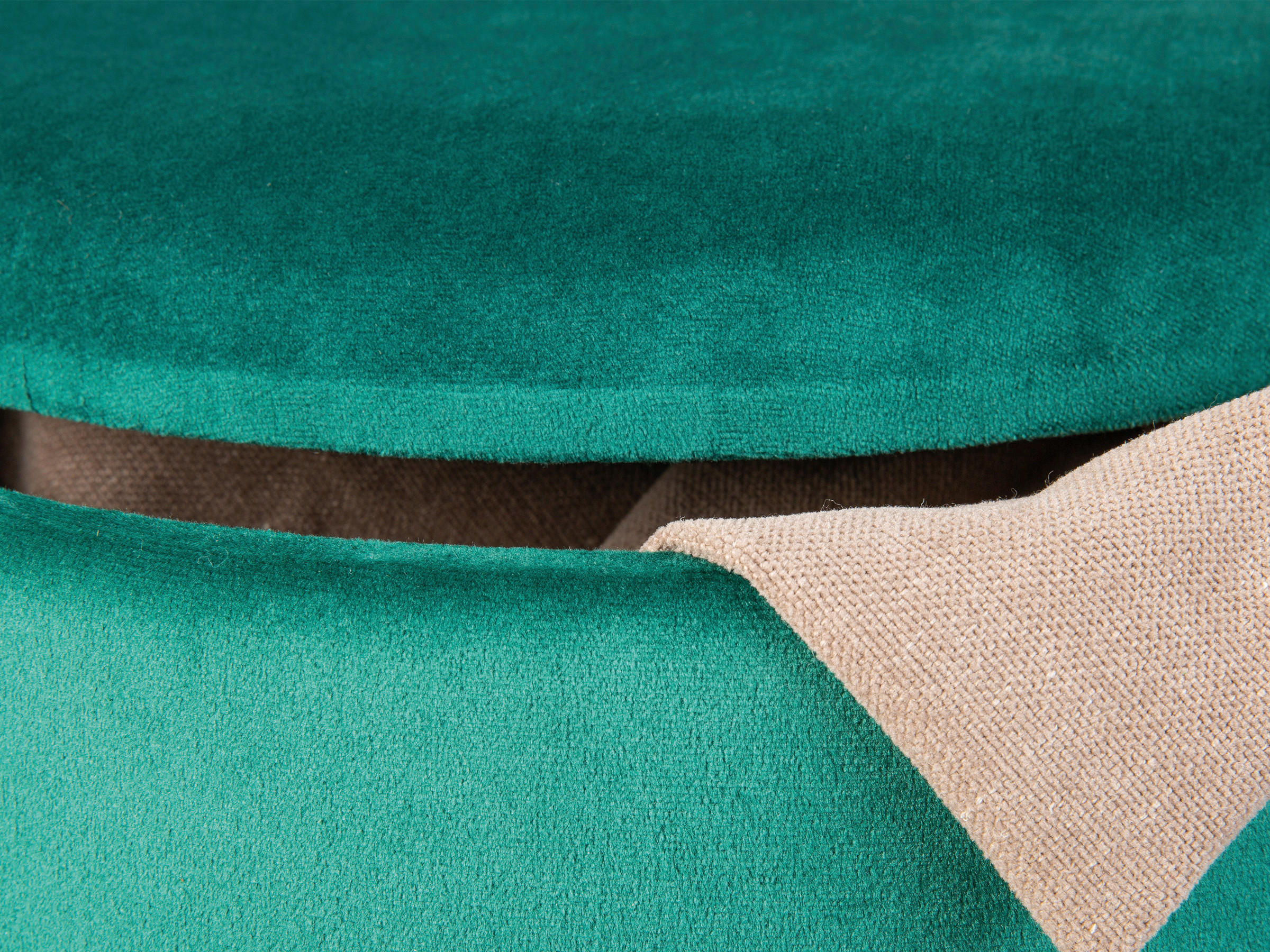 Thumbnail - Livetastic Hocker, Grün, Textil, zylindrisch, 35x45x35 cm, Stauraum, Wohnzimmer, Hocker, Sitzhocker