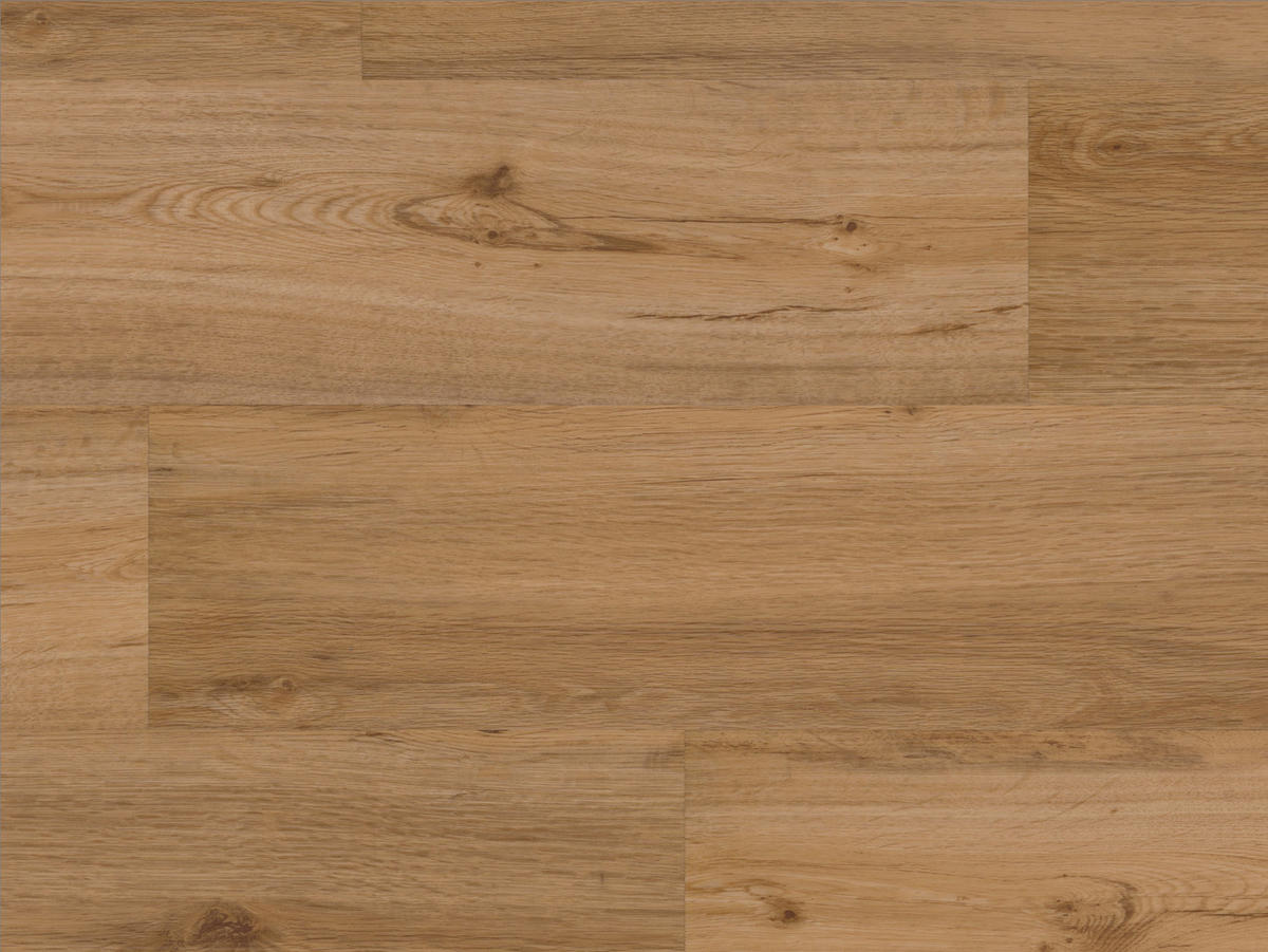 DESIGNBODEN FIXED  per  m² - Eichefarben, Basics, Kunststoff (121.9/18.4/0.25cm)