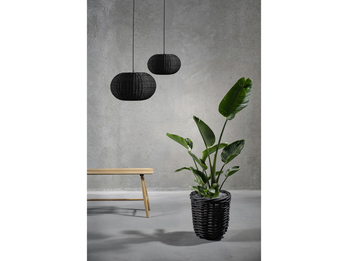 HÄNGELEUCHTE 30/20 cm   - Trend, Naturmaterialien (30/20cm) - Villa Collection