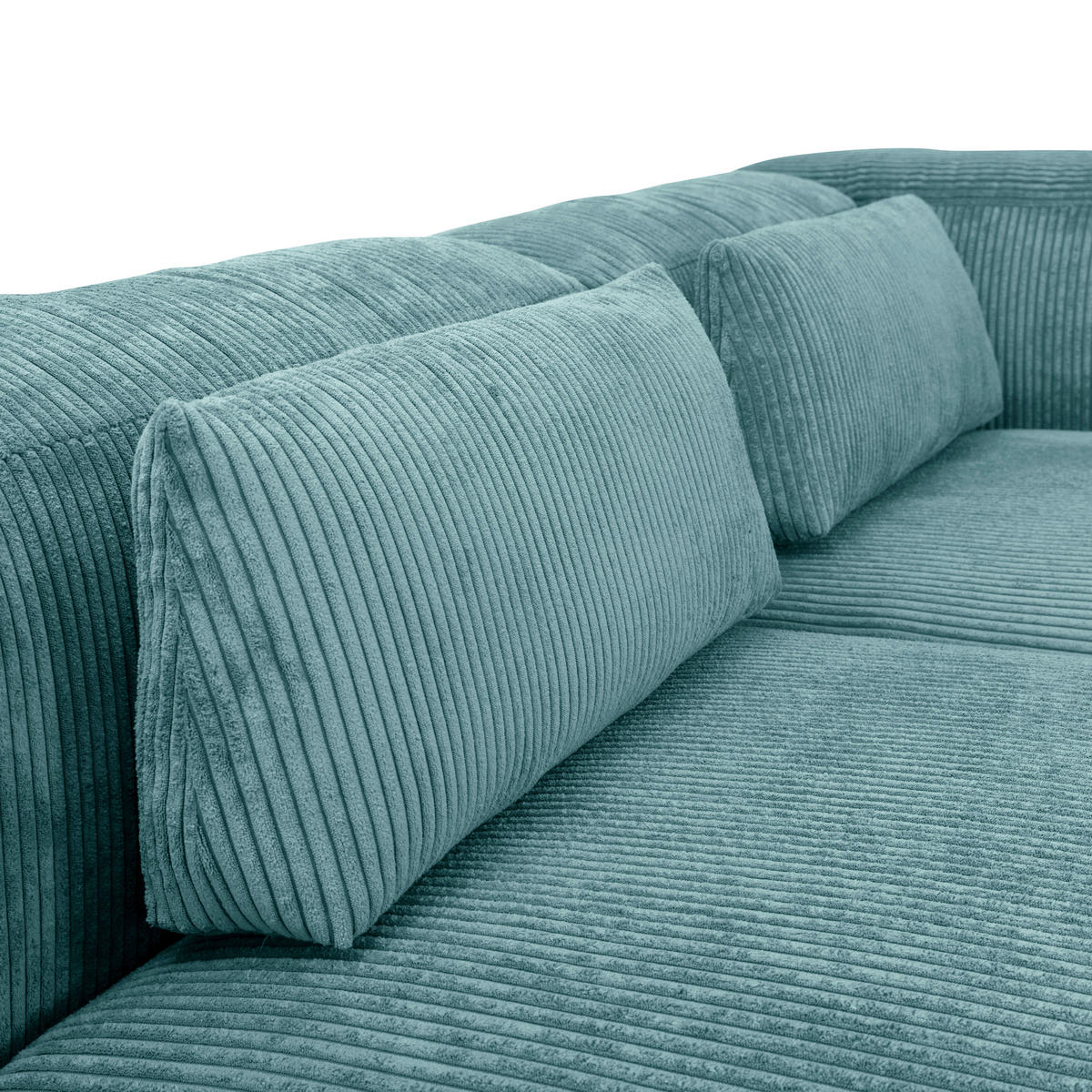 RÜCKENKISSEN  - Blau, Design, Textil (60/25/12cm) - Max Winzer