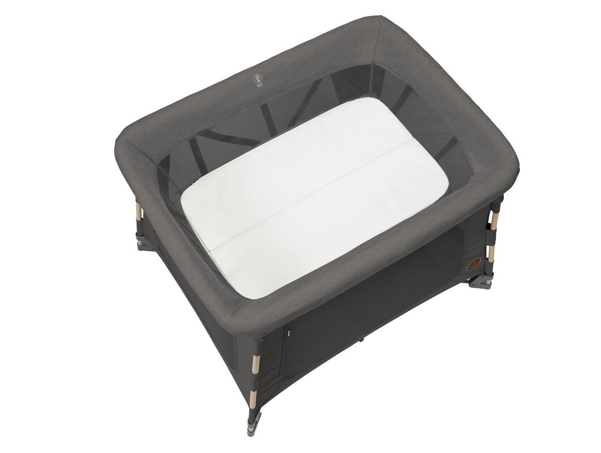 REISEBETT Swift Dunkelgrau  - Dunkelgrau, Basics, Kunststoff/Metall (106/76/86cm) - Maxi-Cosi