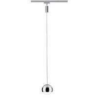 URAIL SCHIENENS.-HÄNGELEUCHTE - Chromfarben, Design, Metall (8,7/130cm) - Paulmann