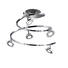 LED-DECKENLEUCHTE - Chromfarben, Design, Kunststoff/Metall (53/35,5/53cm) LED-DECKENLEUCHTE - Chromfarben, Design, Kunststoff/Metall (53/35,5/53cm)