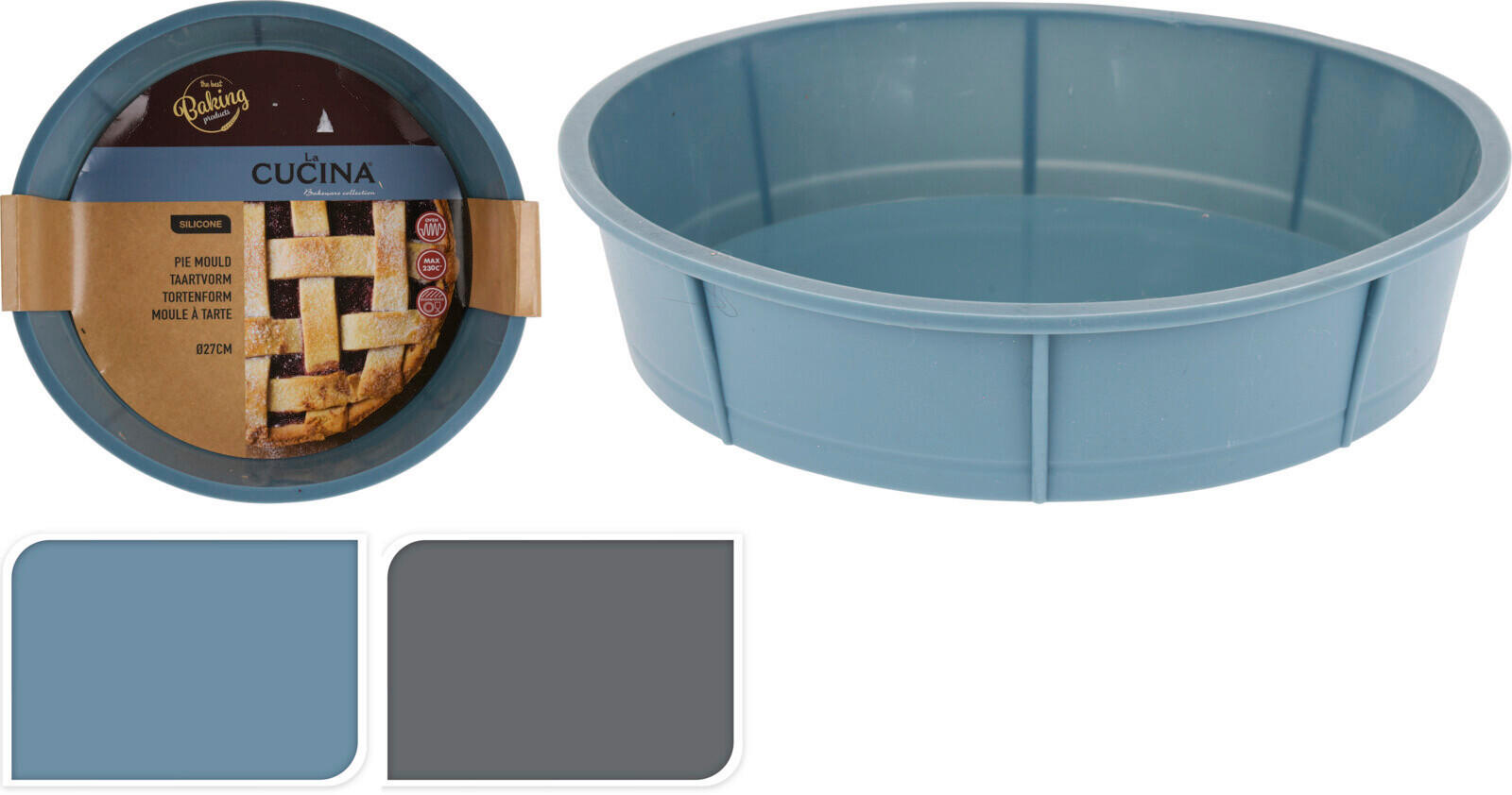 FORMĂ DE COPT - Basics, plastic (27/27/6cm)