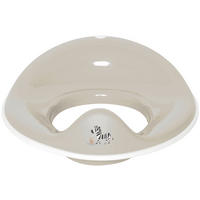 TOILETTENTRAINER STEPPE  - Taupe, Basics, Kunststoff (38.4/31/9.6cm) - Bebe Jou