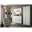 GARDEROBENSCHRANK Gardasee  in 60/179/33 cm  - Anthrazit/Weiß, Design, Holzwerkstoff (60/179/33cm) - Moderano
