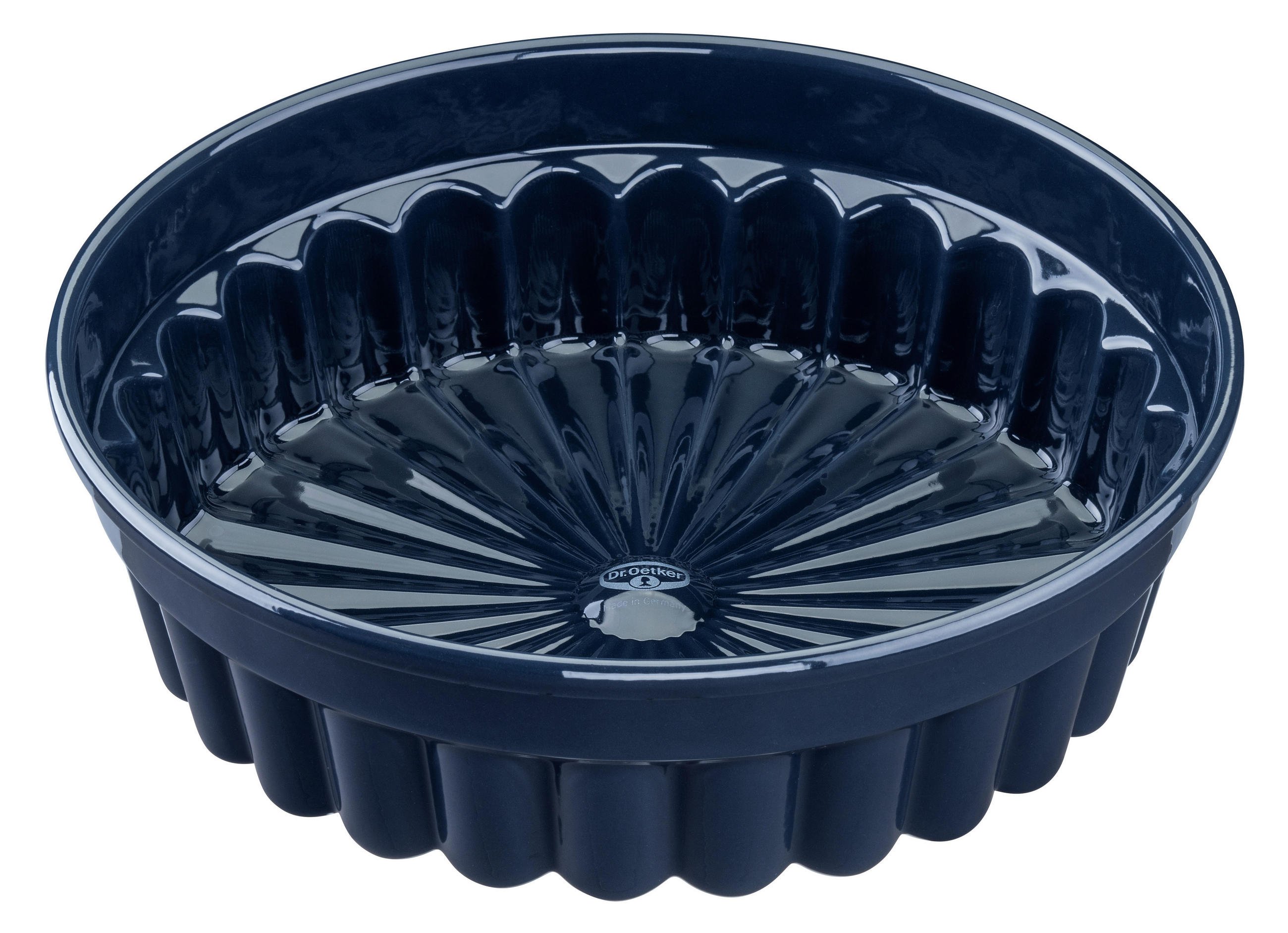 FORMA NA PEČENÍ  28 cm - černá, Konvenční, kov (28cm) - Dr.Oetker