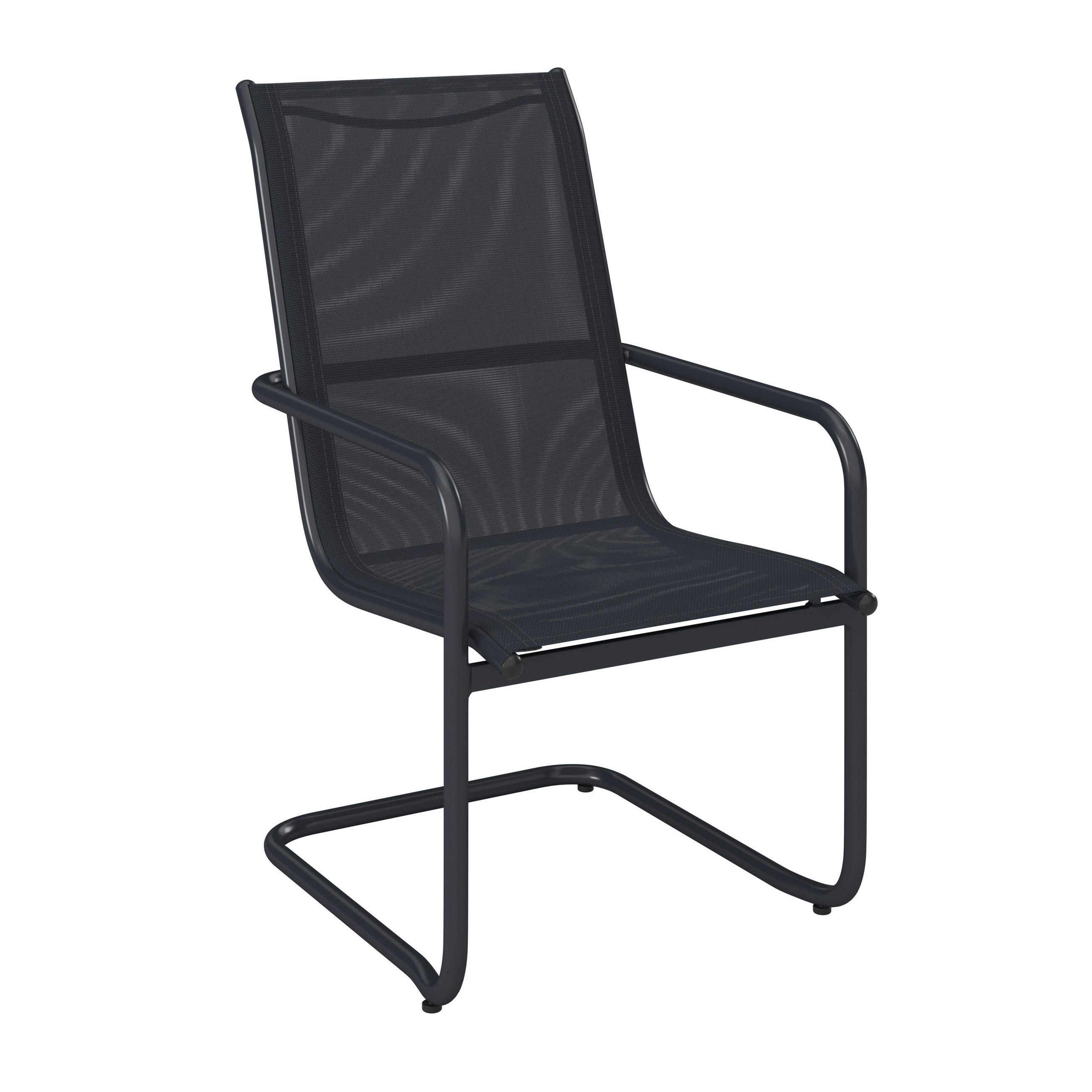 GARTENSTUHL Stahl Grau  - Grau, MODERN, Kunststoff/Metall (56/98/66cm) - Ambia Garden