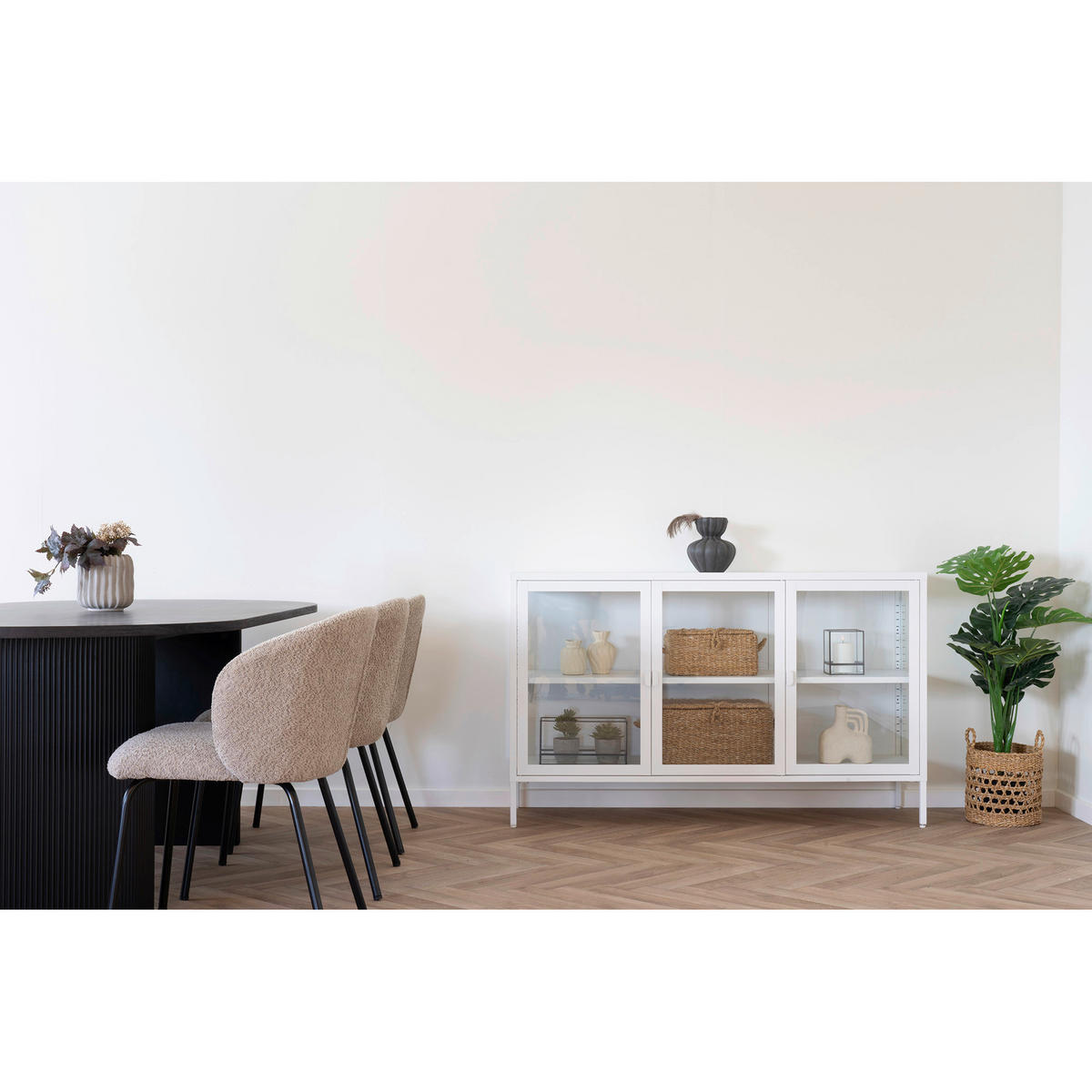 KORBSET  - Hellbraun, Design, Holz