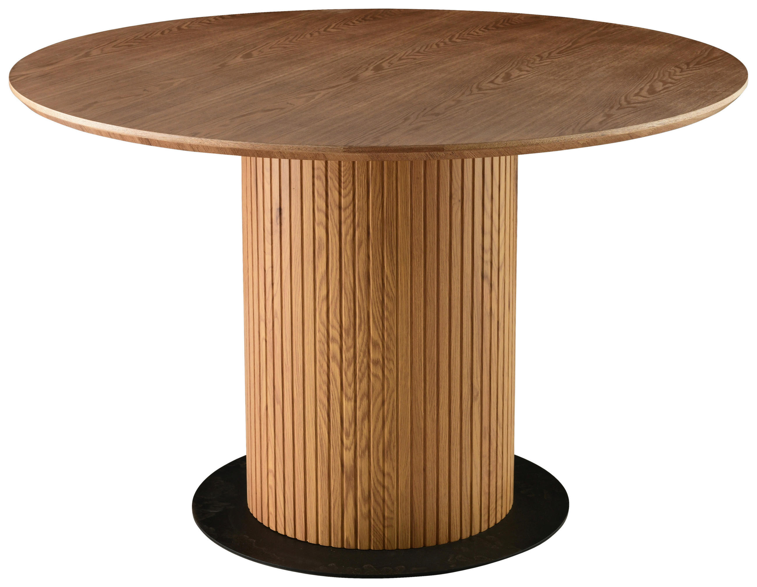 STOL ZA BLAGOVAONICU  boje oraha  drvo, metal, drvni materijal      - boje oraha/crna, Lifestyle, drvni materijal/drvo (120/120/75cm) - MID.YOU