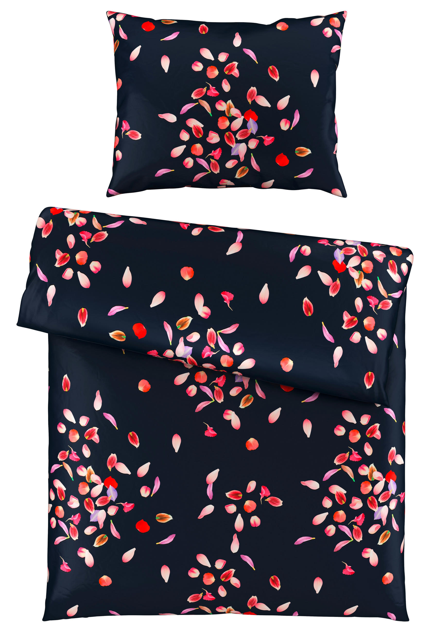 POSTELJINA SA DVA LICA AURORE 140/200 cm saten plava  - plava, Konvencionalno, tekstil (140/200cm) - Esposa