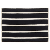 KÚPEĽŇOVÁ PREDLOŽKA, 50/70 cm - čierna/écru, Konventionell, textil (50/70cm) - Dieter Knoll