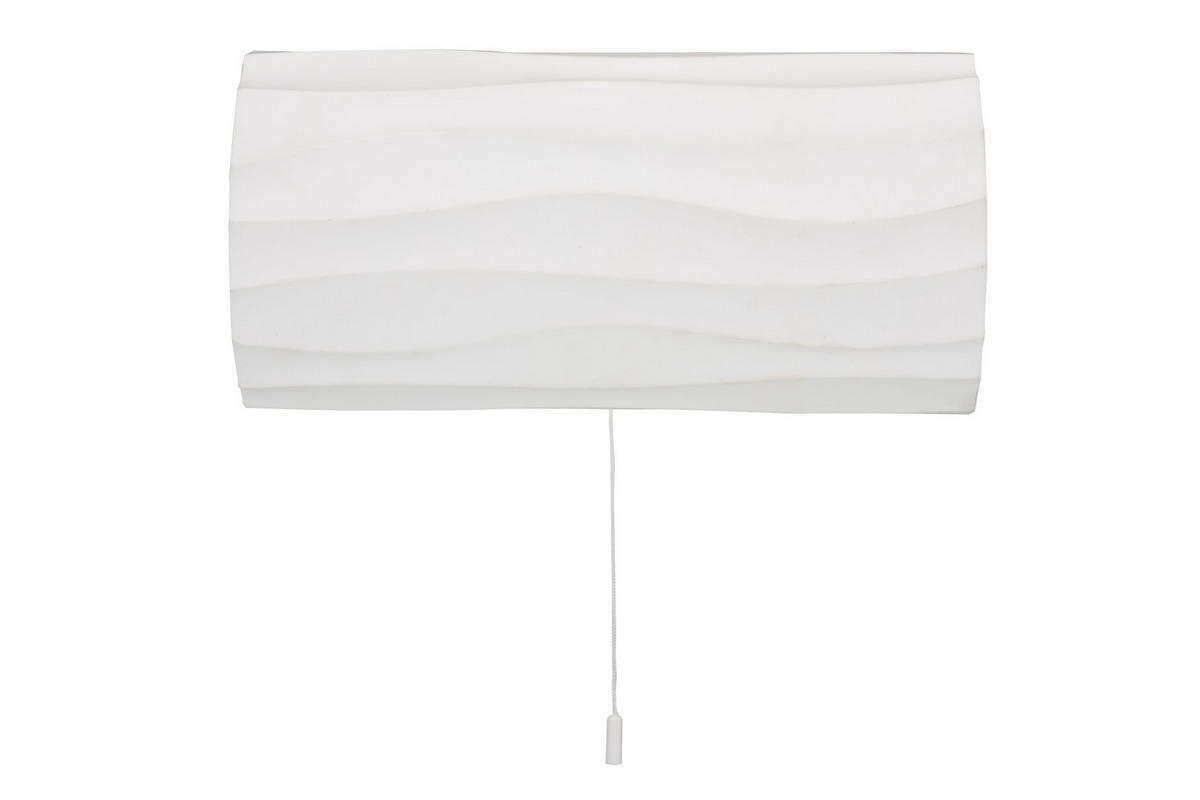 WANDLEUCHTE 15/30/9 cm   - Weiß, Trend, Stein (15/30/9cm) - Novel