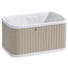 REGALKORB 24/14/12 cm - Beige, Basics, Holz/Textil (24/14/12cm) - Landscape REGALKORB 24/14/12 cm - Beige, Basics, Holz/Textil (24/14/12cm) - Landscape