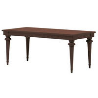 ESSTISCH Pinie massiv rechteckig Nussbaumfarben  - Nussbaumfarben, LIFESTYLE, Holz (182/76/90cm) - Livetastic