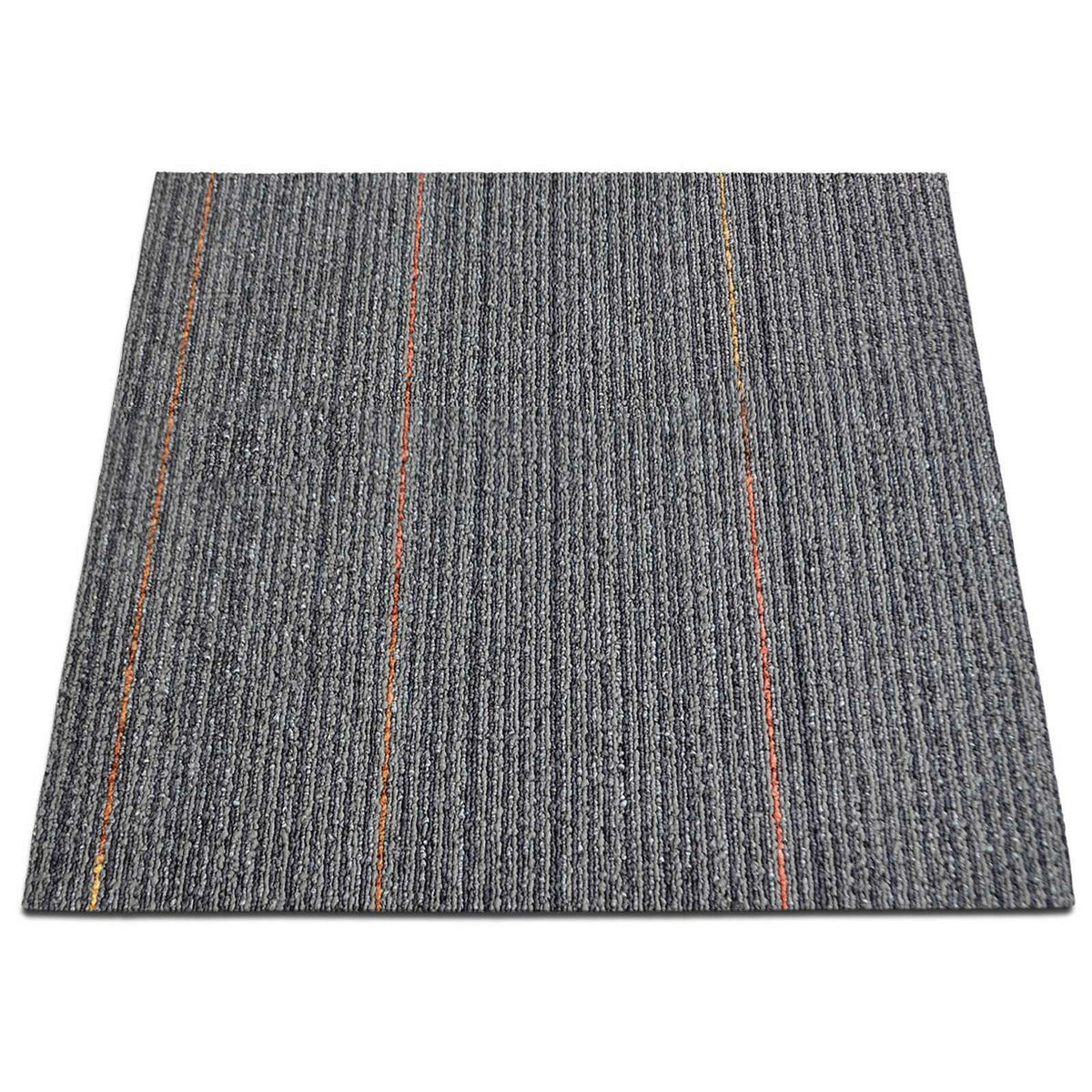 TEPPICHFLIESE - Grau, Basics, Kunststoff/Textil (50/50cm) - Esposa