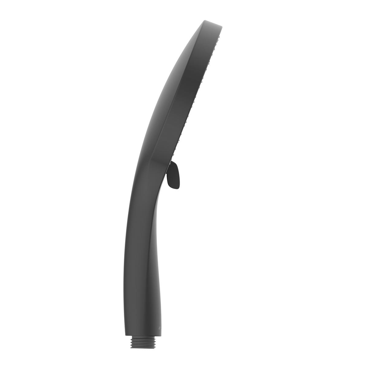 DUSCHKOPF   - Schwarz, Basics, Kunststoff (12,7/26,3/2cm) - Schütte