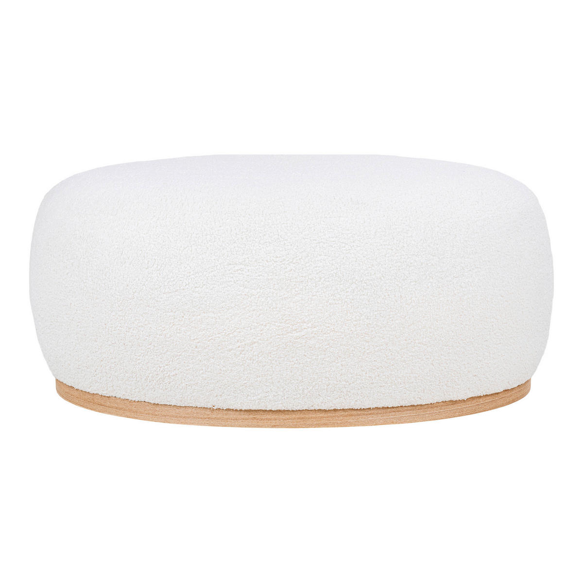POUF - Weiß, Basics, Textil (54,5/36/88,5cm)