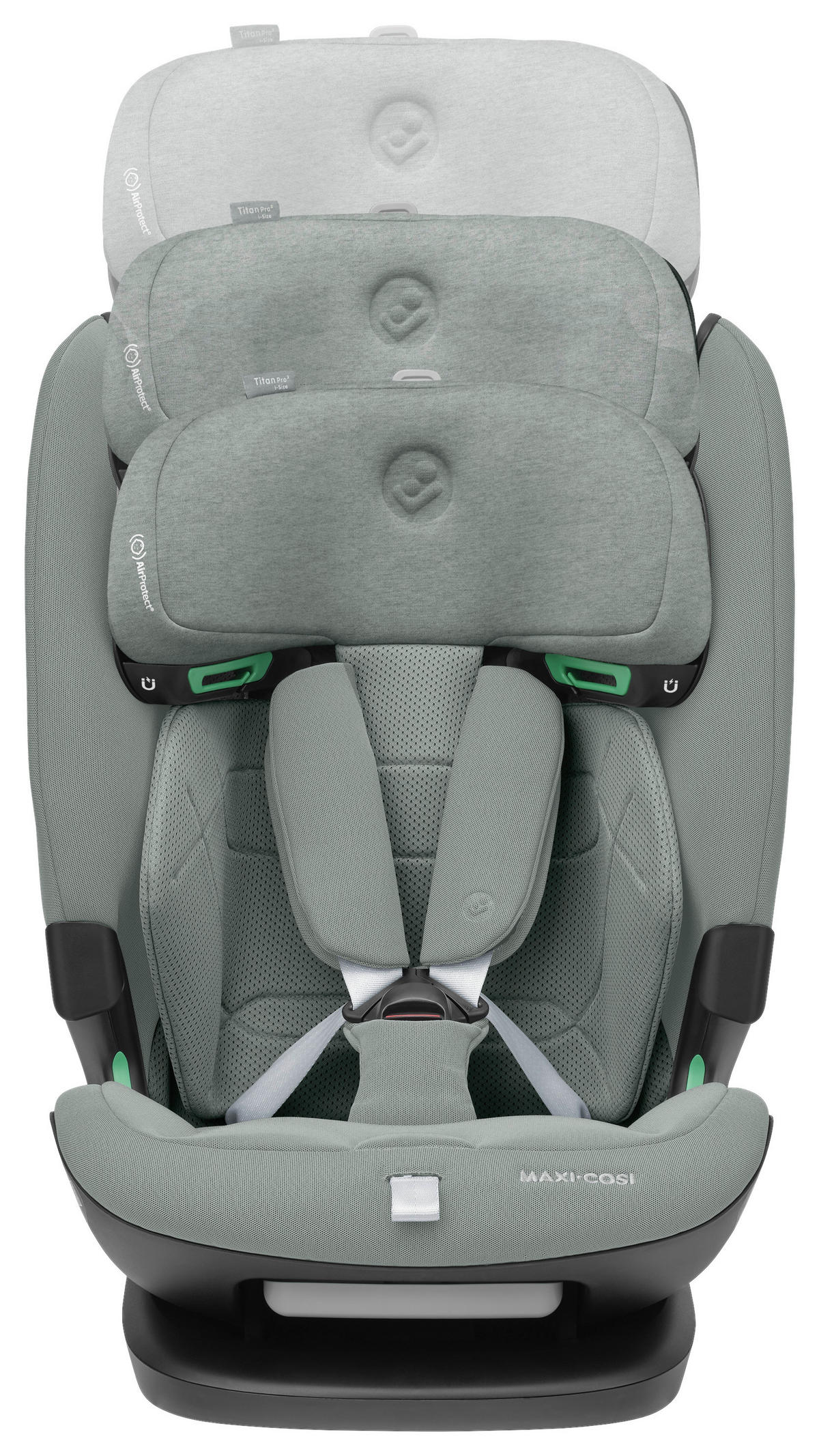 KINDERAUTOSITZ Titan Pro2 i-Size  - Hellgrau, Basics, Kunststoff/Textil (46/76/60cm) - Maxi-Cosi