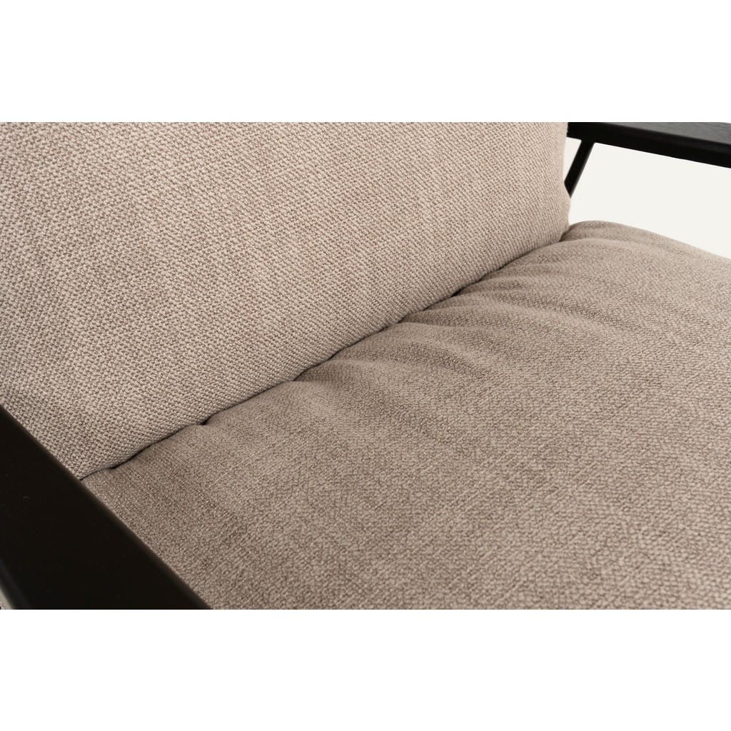 Thumbnail - Designwerk Schaukelsessel Fluffy, Taupe, Textil, Eiche, 86x82x110 cm, Made in EU, Schaukelfunktion, Wohnzimmer, Sessel, ...