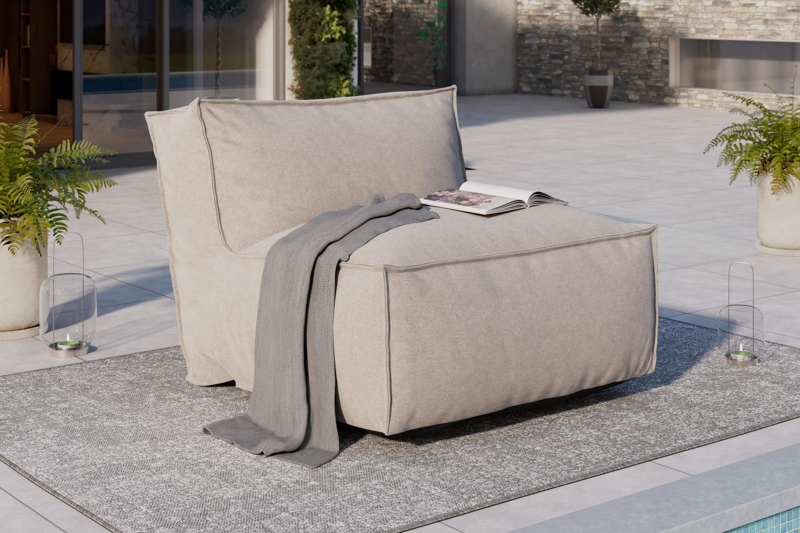 Ambia Garden RELAXAČNÍ POHOVKA textil