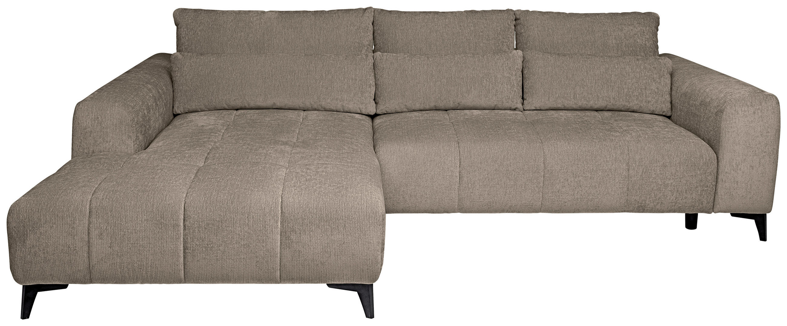 Hom`in Ecksofa Taupe 279x222 cm