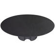 COUCHTISCH ESG 120/70/42 cm oval Anthrazit, Schwarz  - Anthrazit/Schwarz, Design, Glas/Keramik (120/70/42cm) - Novel